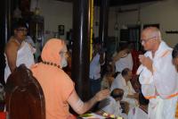 HH Swamiji's visit to Shree Vishweshwara Venugopala Temple - Karkala (13 Feb 2024)